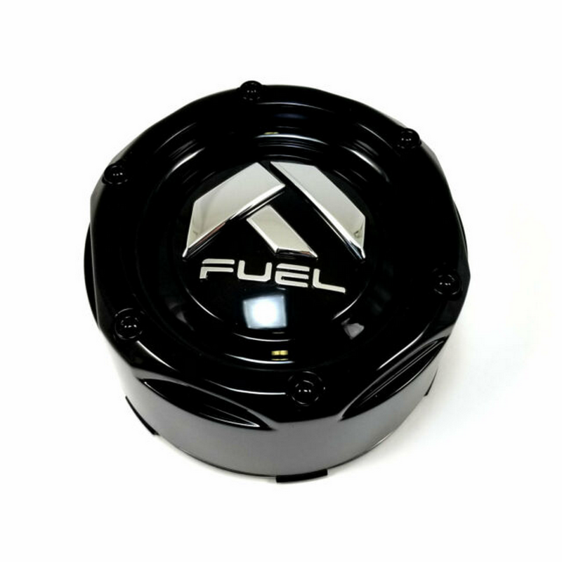 Fuel Gloss Black Snap-In Cap for 8x170 and 8x180