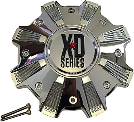 XD Series XD823 Cap in Chrome with Silver Inserts
