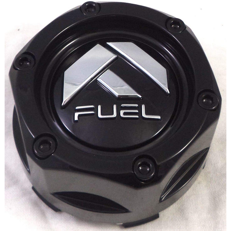 Fuel Tall Matte Black Snap-In Cap for 5x5/4.5