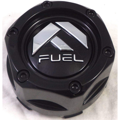 Fuel Tall Matte Black Snap-In Cap for 5x5/4.5