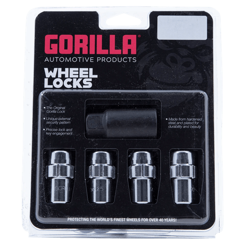 Gorilla Automotive GORILLA LOCK STD MAG 12-1.25 CHR CLAM
