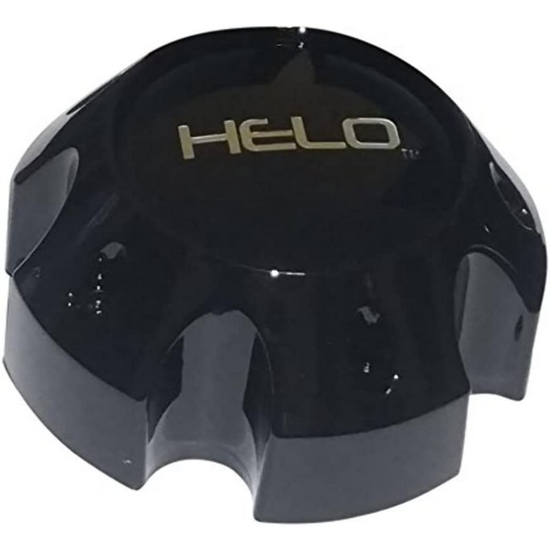 HELO Gloss Black Hub Cap For 5X5.5/150