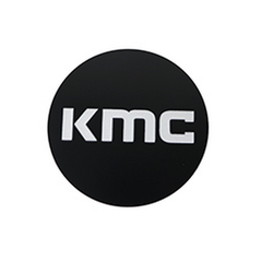 KMC 704 CAP SNAP IN - S-BLK WHITE LOGO KM
