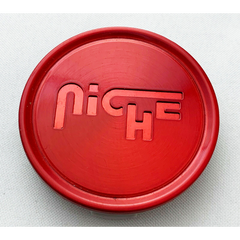 Niche 2.70" Red Gloss Flat Cap