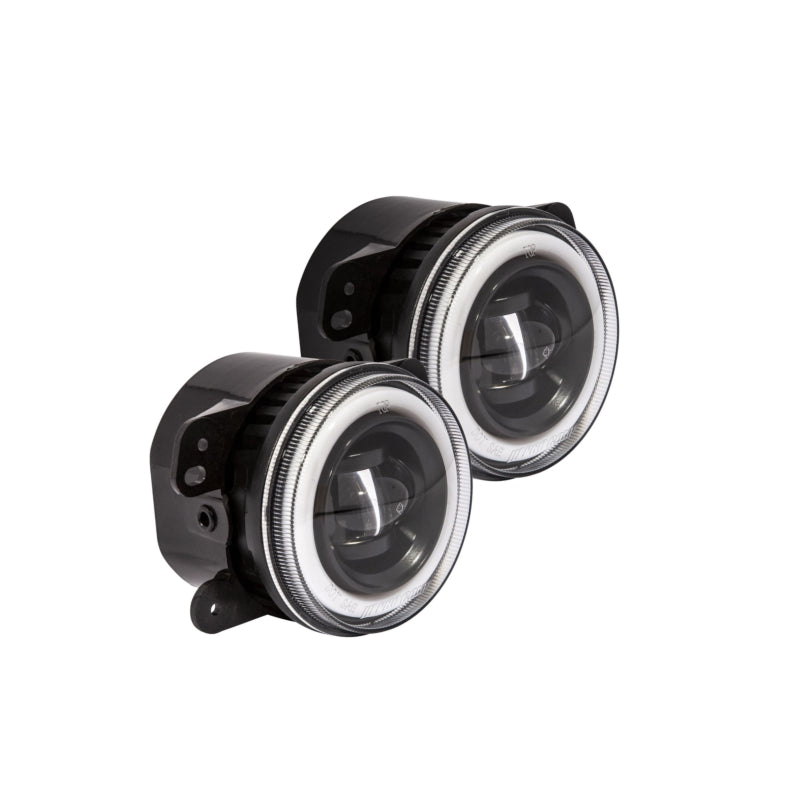 Pro Comp Lightning Fog Lights Jeep JK 07-18 White Wide