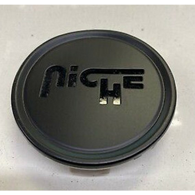 Niche 2.70" Flat Cap - Matte Black