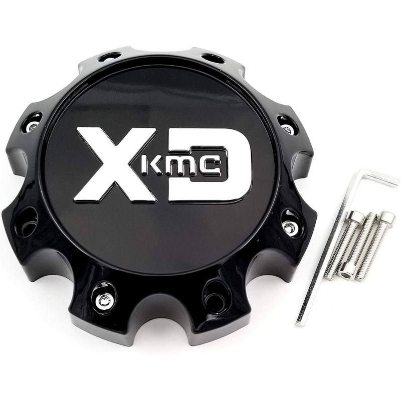 XDS Gloss Black Hub Cap For 6X5.5 (New Logo)