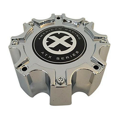 ATX Chrome Cap Style A 8 Lug