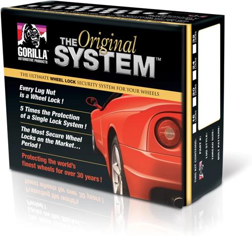 Gorilla Automotive SYSTEM LOCK 5Lug 1/2 SST Mag Chrome