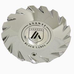 Asanti Forged ABL18 Chrome Cap - Universal PCD Fit