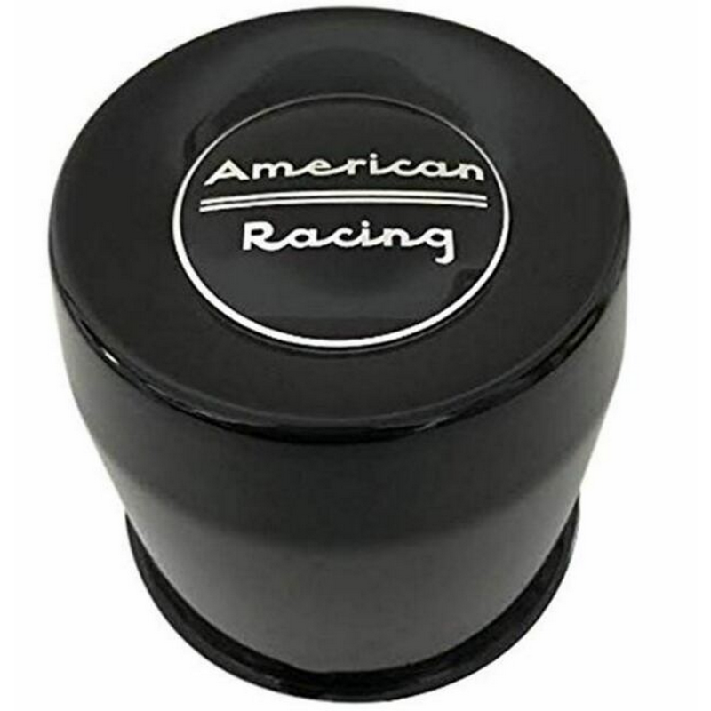 American Racing 5.15" 8 Lug Push-Thru Gloss Black Cap