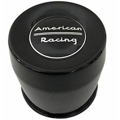 American Racing 5.15" 8 Lug Push-Thru Gloss Black Cap