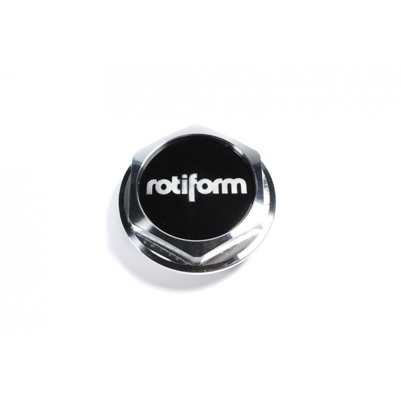 Rotiform Hex Nut Aluminum - Black
