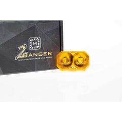 Morimoto Offroad LENS ONLY 2BANGER YELLOW WIDE for Jeep Wrangler