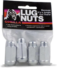 Gorilla Automotive Bulge XL Lug Nut 13/16" 14-2.00 Chrome Bag
