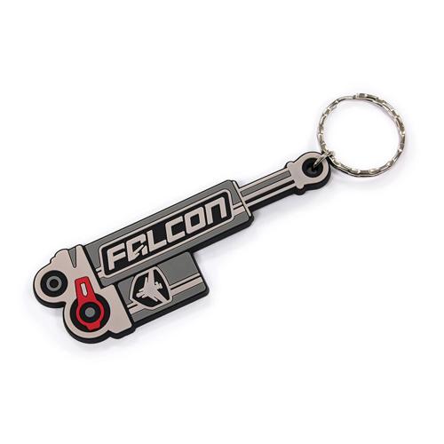 Falcon Shock Logo Keychain – 3.5" Accessory