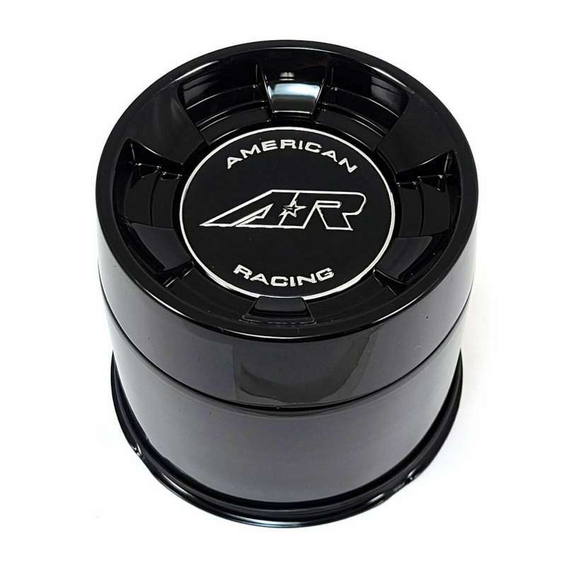 American Racing AR910 5/6X5.5 Lug Push-Thru Cap Gloss Black