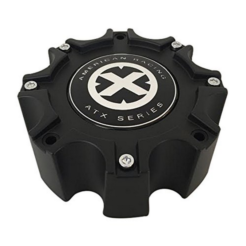 ATX Matte Black Cap 8 Lug