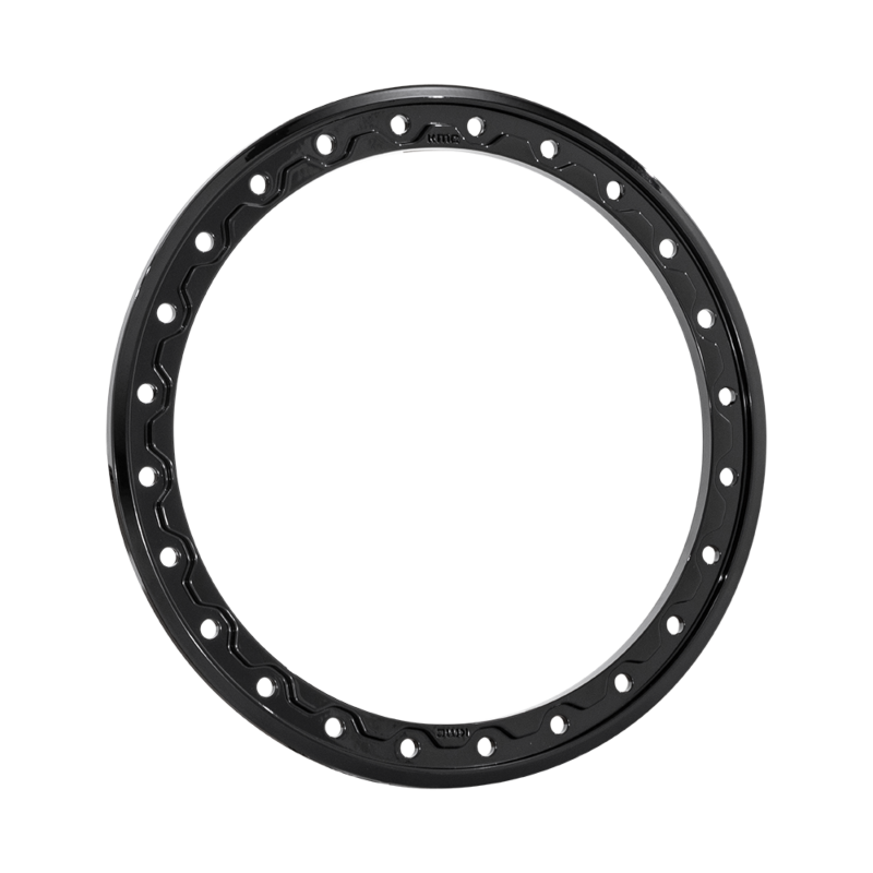 KMC Powersports 14" BEAD RING - GLOSS BLACK KS
