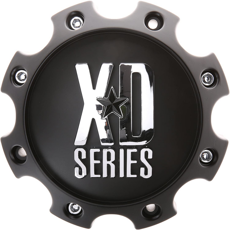 XDS Matte Black Hub Cap For 8 Lug