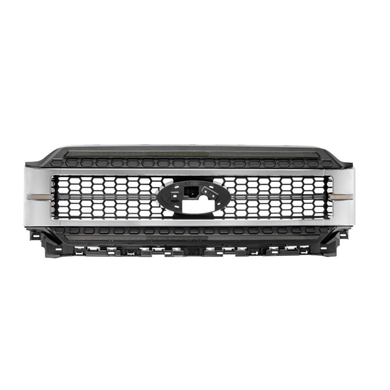 Morimoto Chrome Finish White DRL Grille For 2021-2025 F150