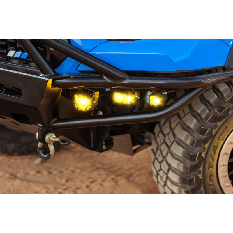 Morimoto Offroad 1BANGER HXB SAE Wide Yellow LED Set for Chevy Silverado