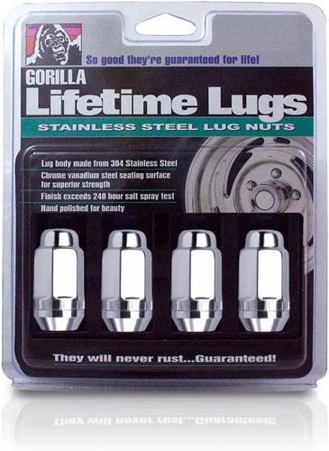 Gorilla Automotive 7/8" 1/2 Stainless Steel Acorn Lug Nut Clam