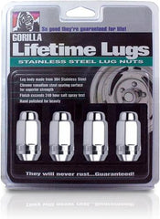 Gorilla Automotive 7/8" 1/2 Stainless Steel Acorn Lug Nut Clam