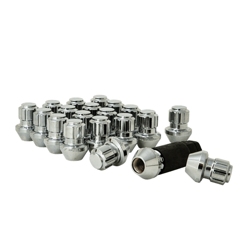 Gorilla Automotive 14-1.50 Chrome Factory Style System Lock 5-Lug