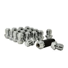 Gorilla Automotive 14-1.50 Chrome Factory Style System Lock 5-Lug