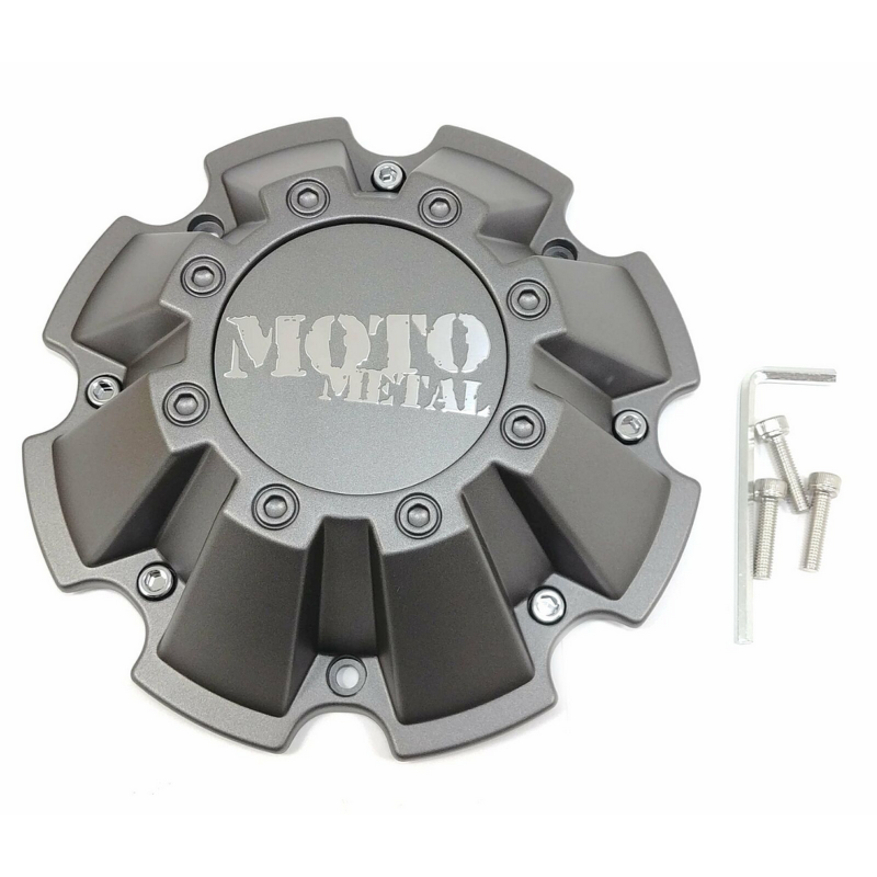 Moto Metal CAP STYLE A1 SATIN GRAY MOTO