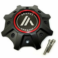 Asanti AB811 Cap Most PCD H38 - Satin Black