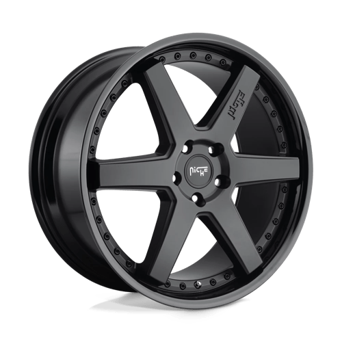 Niche 1PC 20x9 192 GLOSS BLACK MATTE BLACK +35mm