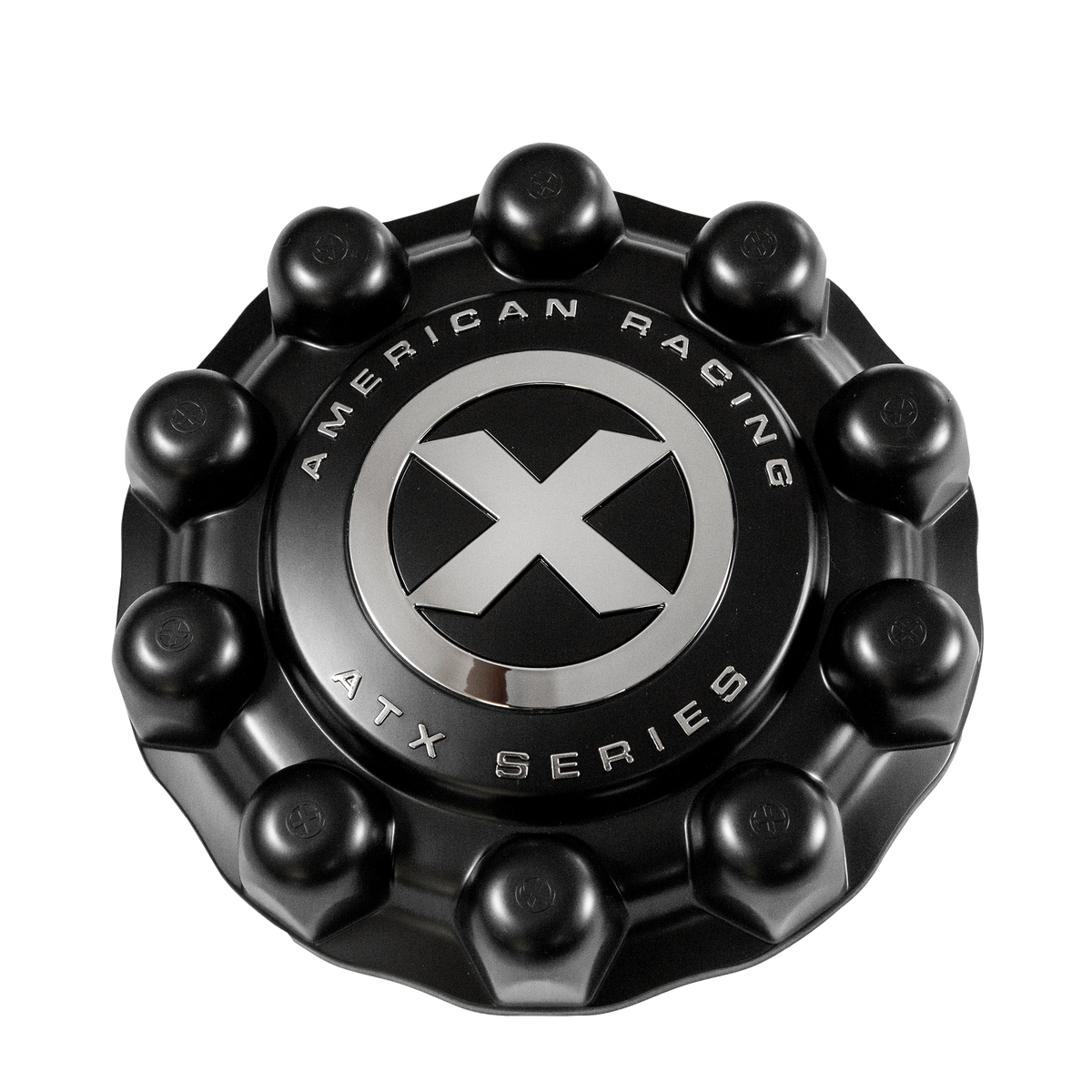 ATX Full Front Snap-On Cap Cover Black