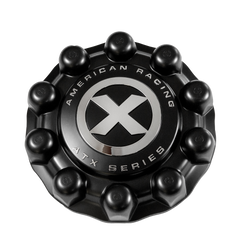 ATX Full Front Snap-On Cap Cover Black