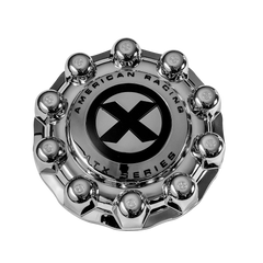 ATX Full Front Snap-On Cap Cover Chrome