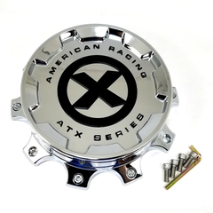ATX Chrome Front Screw-On Hub Cap