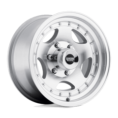 American Racing 15x10 023 MACHINED W/ CLEAR COAT +-44mm