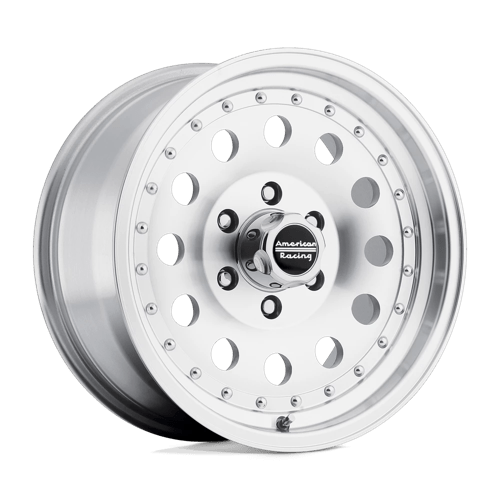American Racing 17x8 062 MACHINED W/ CLEAR COAT +18mm