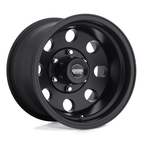American Racing 15x8 172 SATIN BLACK +-19mm