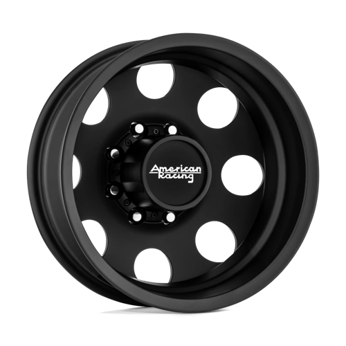 American Racing 16x6 204 SATIN BLACK - REAR +-134mm