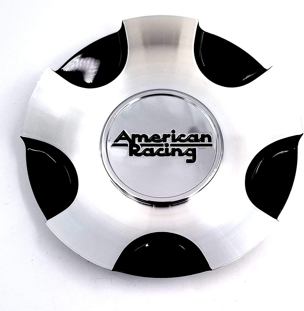 American Racing AR919 Gloss Black Machined Snap-In Cap