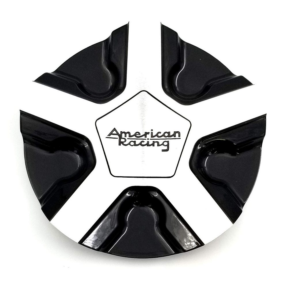 American Racing AR921 Gloss Black Machined Snap-In Cap