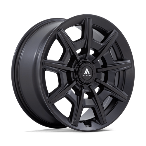 Asanti Black 22x9 041 SATIN BLACK GLOSS BLACK FACE +27mm