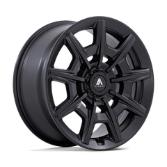 Asanti Black 22x9 041 SATIN BLACK GLOSS BLACK FACE +27mm