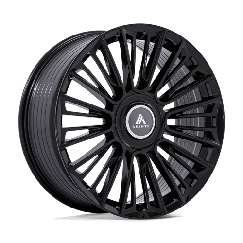 Asanti Black 24x10 049 GLOSS BLACK +30mm