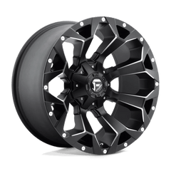 Fuel 1PC 22x10 546 MATTE BLACK MILLED +-22mm