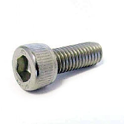 Black Rhino Silver M6 Cap Screw for CCBR3456 15MM 5/6H