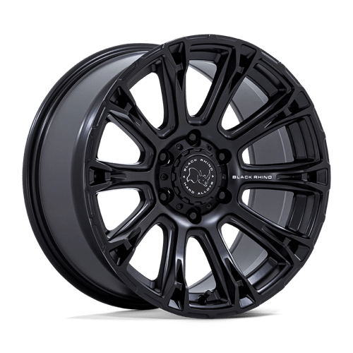 Black Rhino Hard Alloys 18x9 020 MATTE BLACK +-12mm