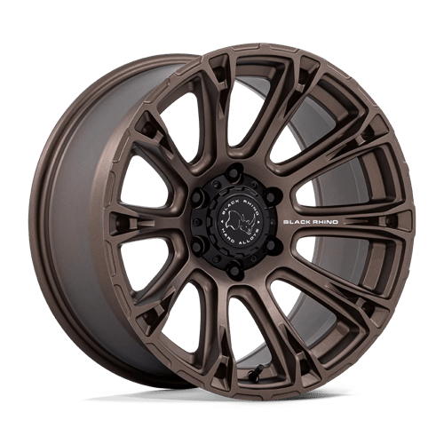 Black Rhino Hard Alloys 18x9 020 BURNT BRONZE +12mm